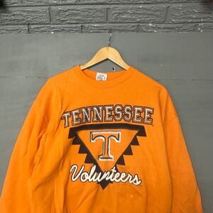 Vintage Tee Jays Tennessee Volunteers Sweatshirt XL Orange Made in USA 90s NCAA